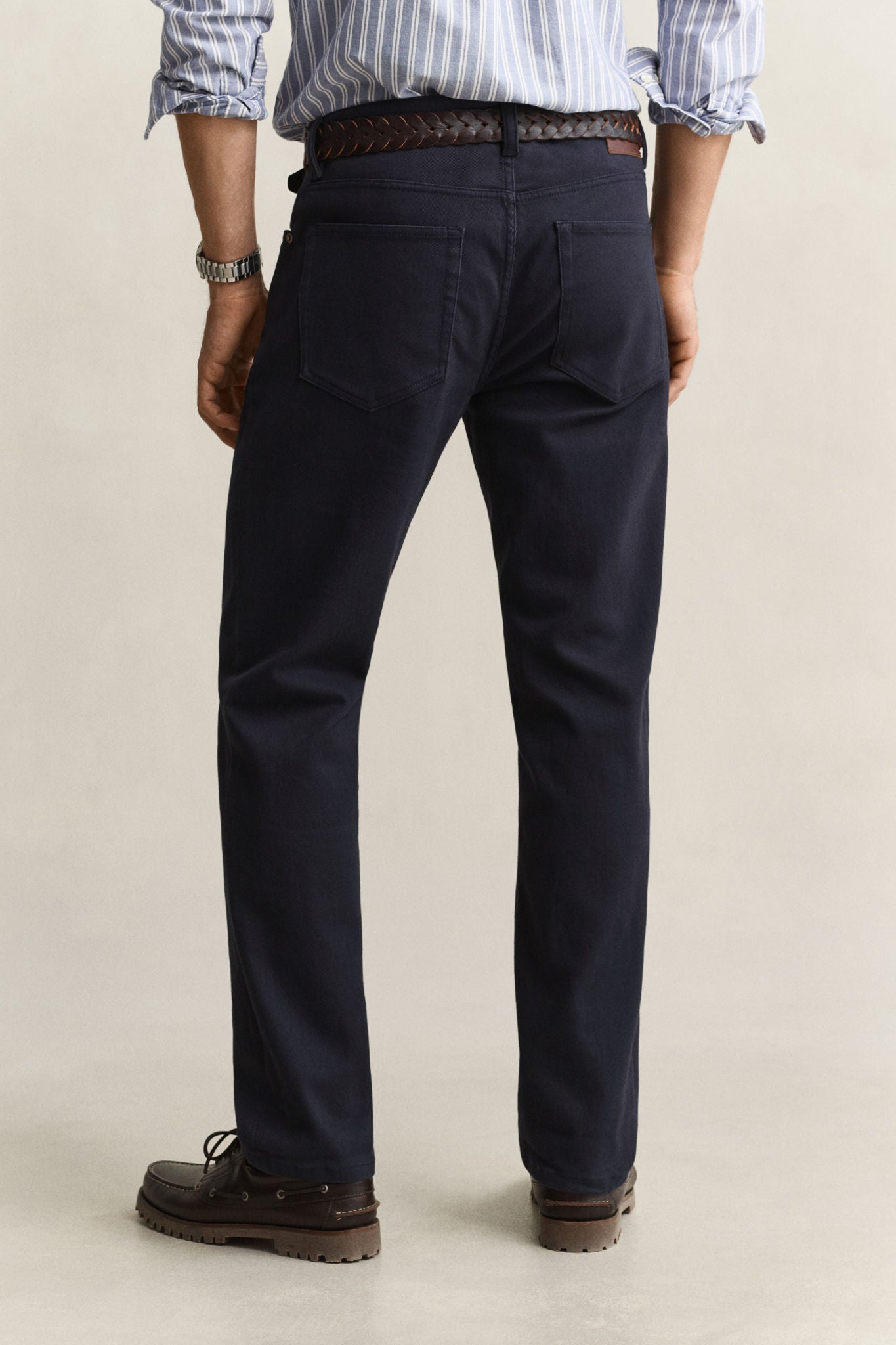 Reg Soft Twill Jeans Evening Blue