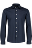 Knitted Dress Shirt L/s Deep Blue