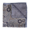 Double face pocket Blue Print