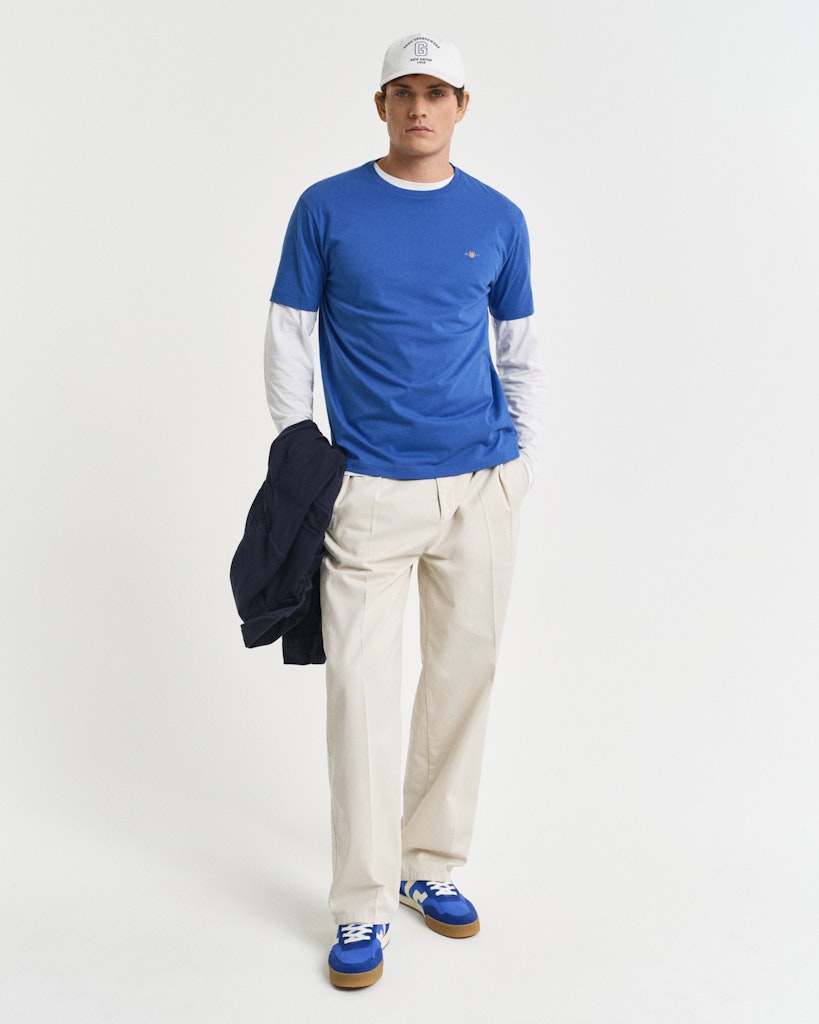Reg Shield SS T- Shirt Rich Blue