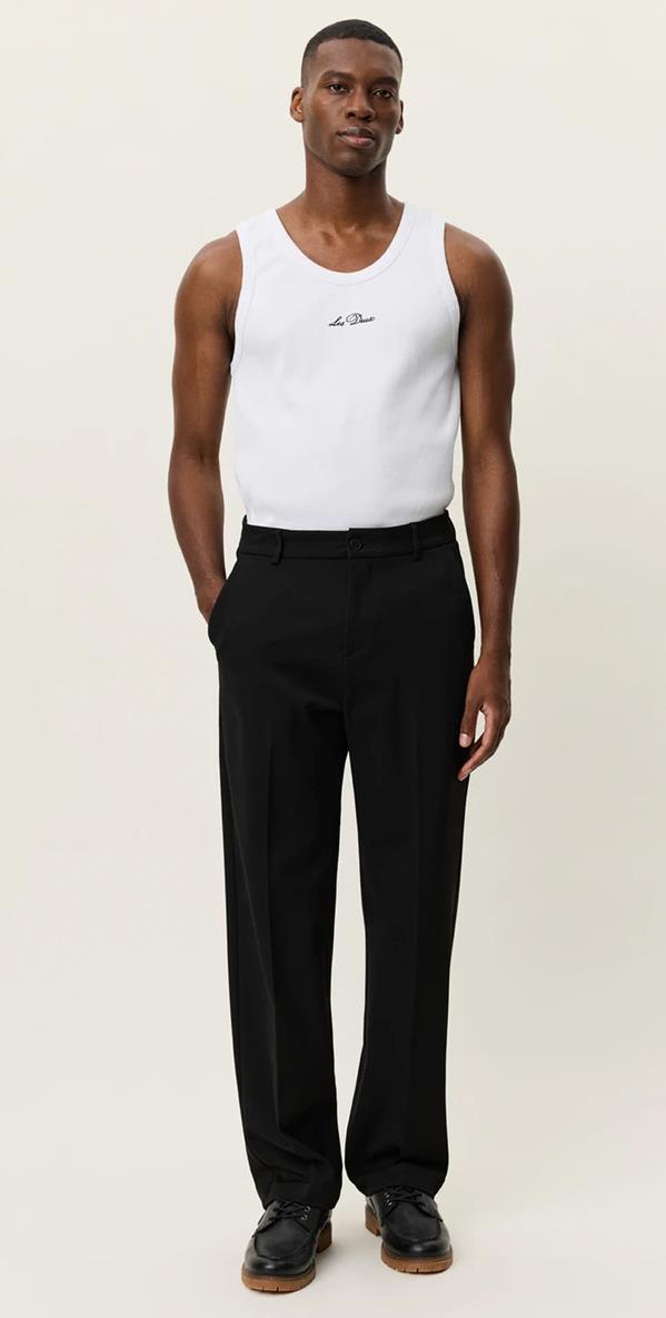 Como Solid Slack Pants Black