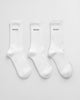 3-Pack Sportssokker White