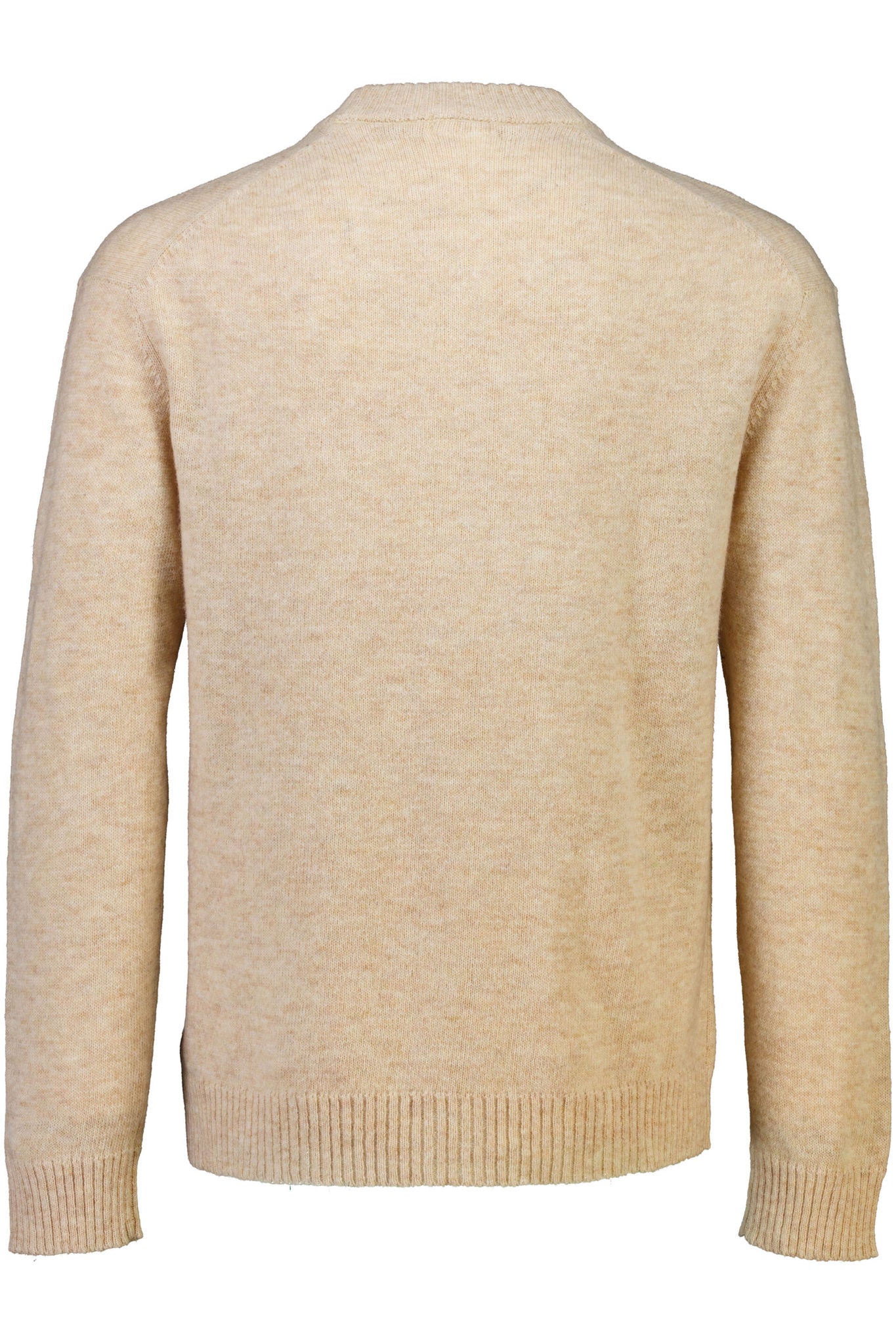 Lambswool button cardigan Light Sand