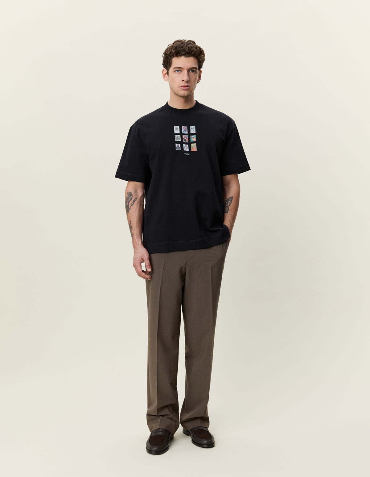 Stamp T-Shirt Black