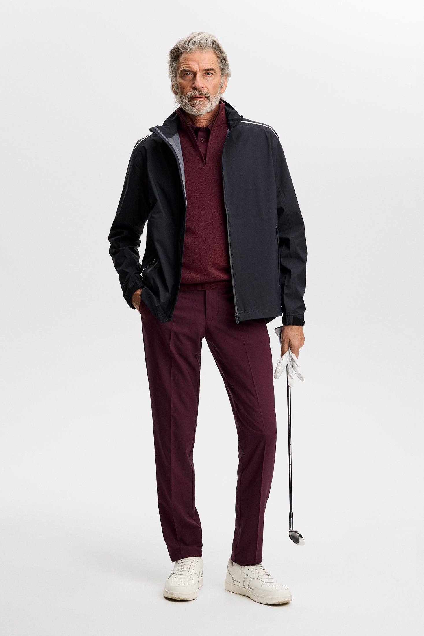 Kiyan Quarter Zip Sweater Winetasting