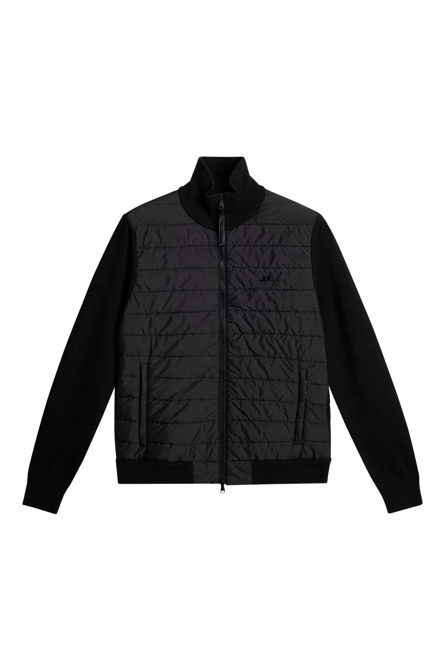 Bodie Knitted Hybrid Jacket Black
