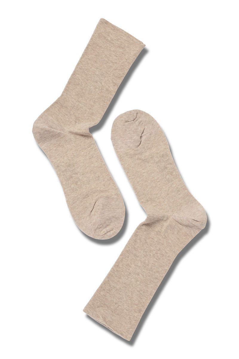 Eton Cotton Plain Comfort Top Light Brown