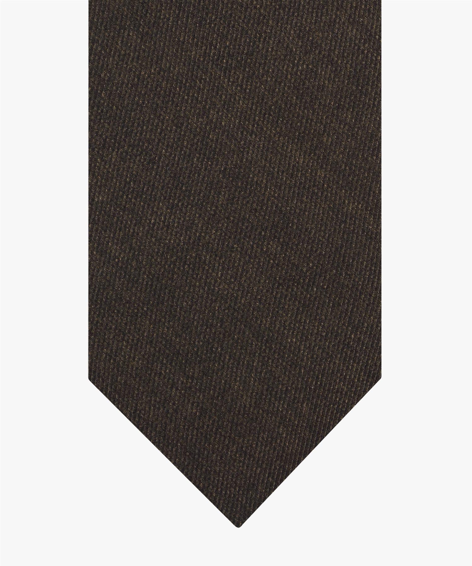 Tie silk print Dark Brown