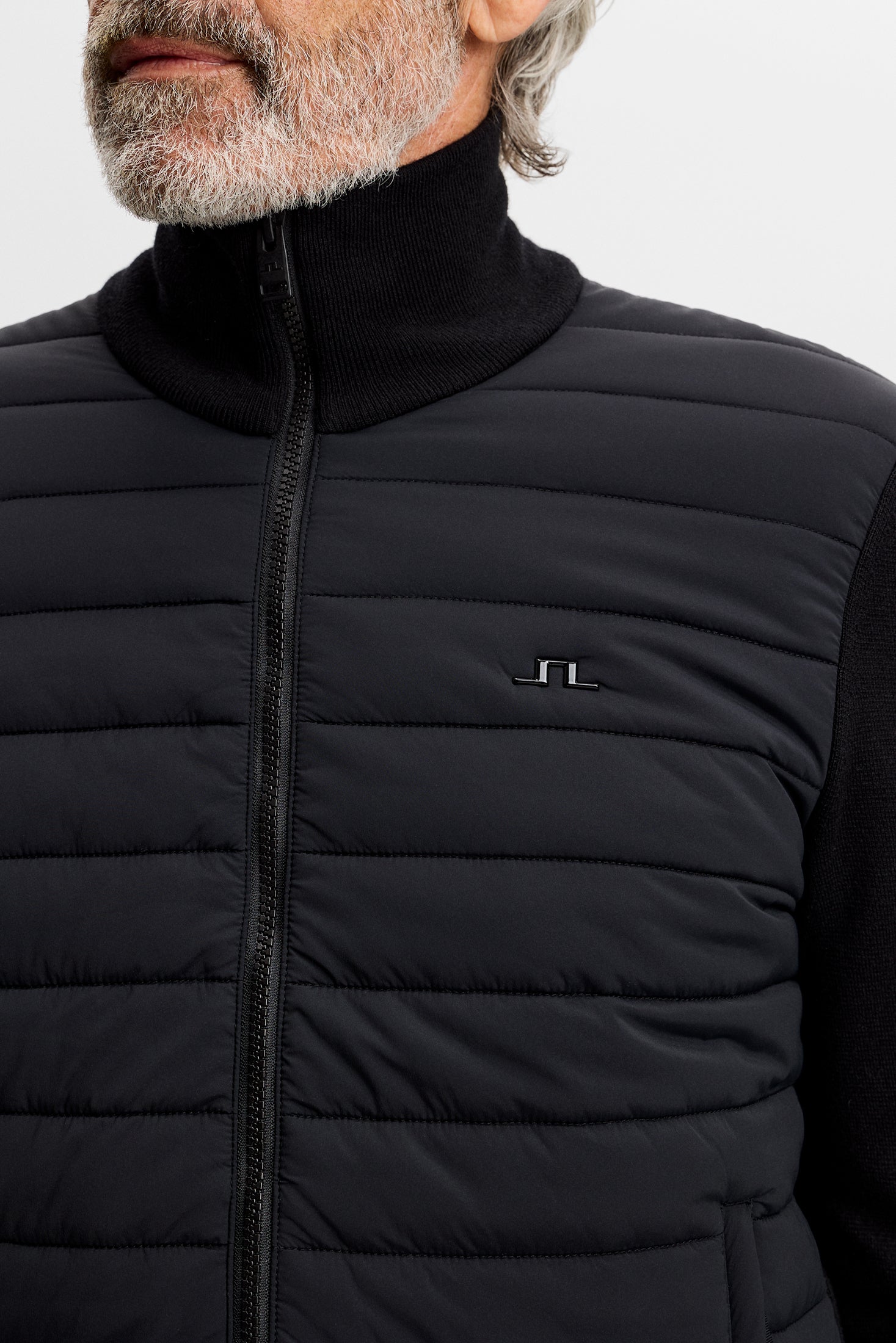 Boen Knit Hybrid Jacket Black