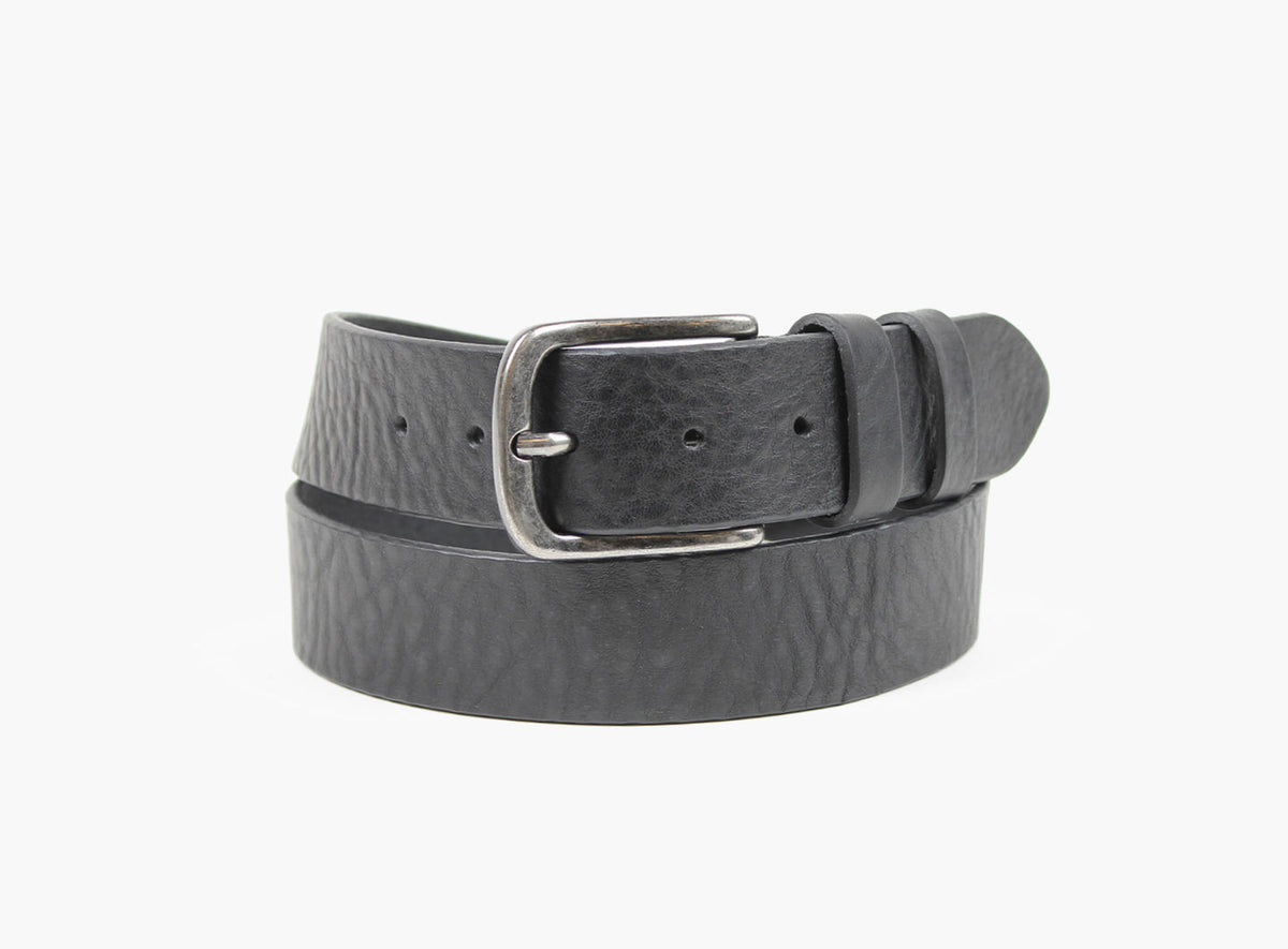Montecristo Harley Skinnbelte 4,0 Cm Sort