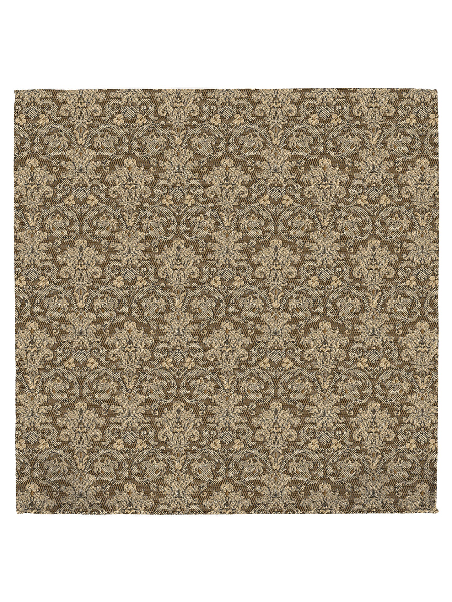 Santi silkeslips+lommetørkle Beige