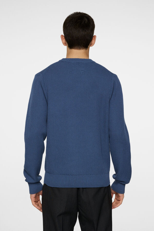 Oliver structure sweater Vintage Indigo