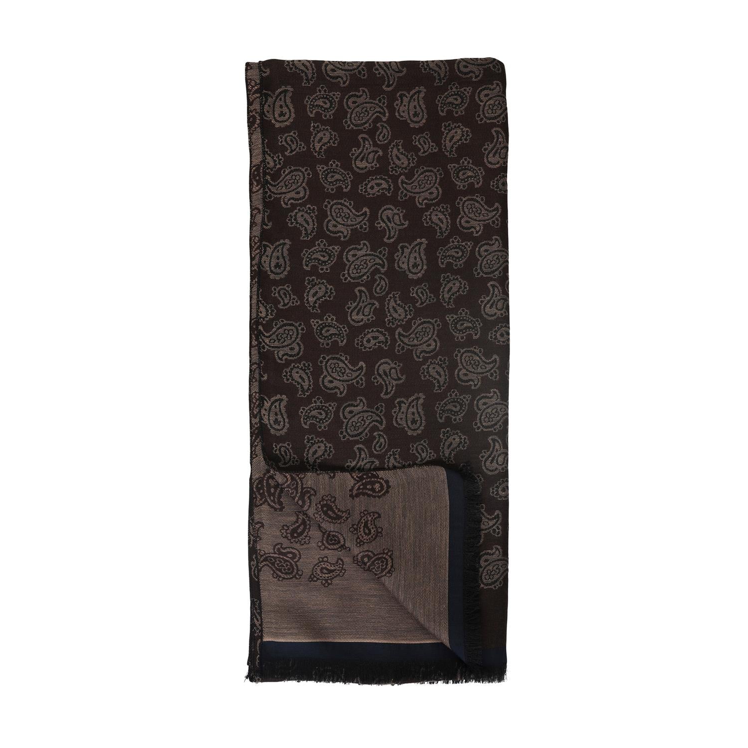 Double face scarf Brown