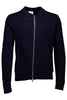 Lambswool L/S cardigan Navy