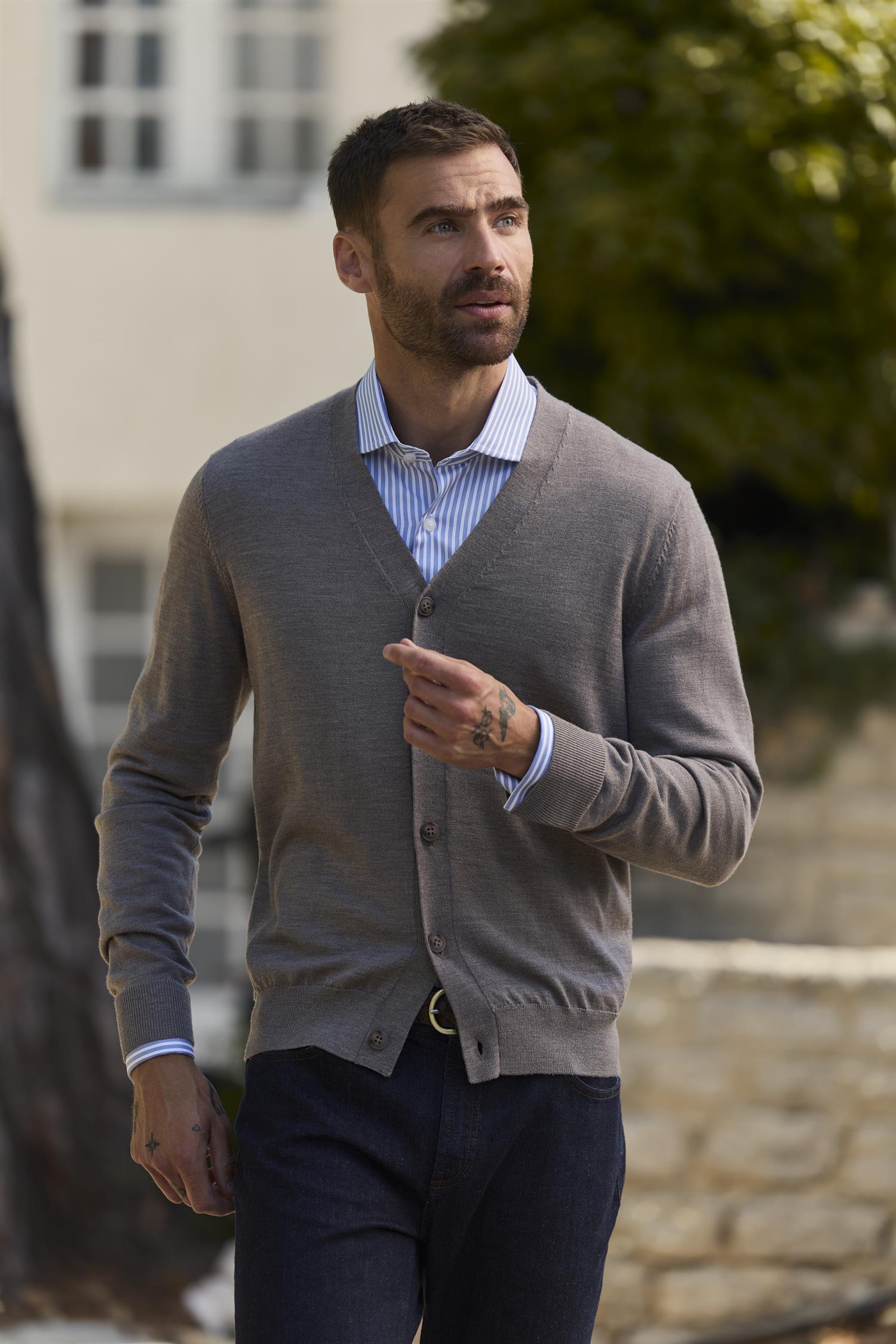 Nelson Cardigan Brown