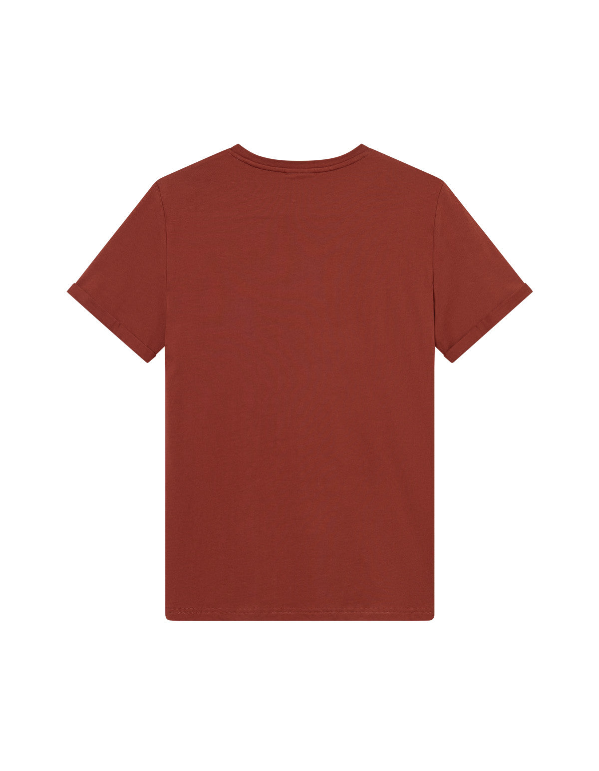 Norregaard Contrast T-Shirt Fired Brick Red
