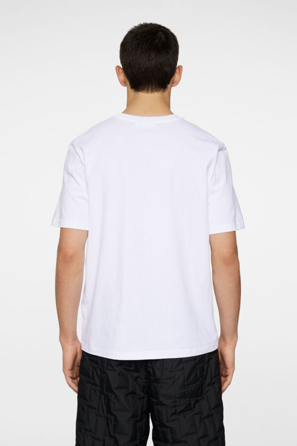 Parcie Logo tee Hvit