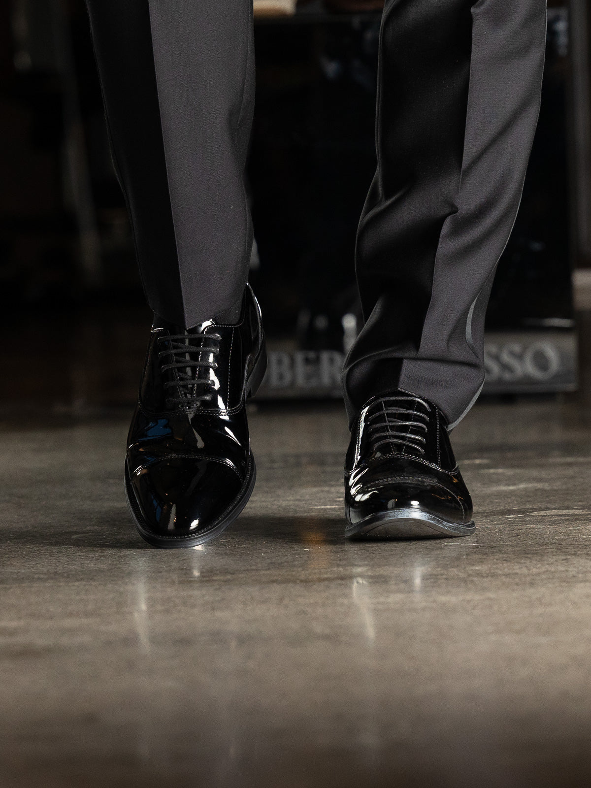 Ascona Patent Black