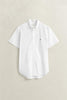 Reg Classic Poplin Ss Shirt White