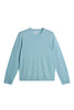 Keane Merino Crew Neck Lys Blå Melert