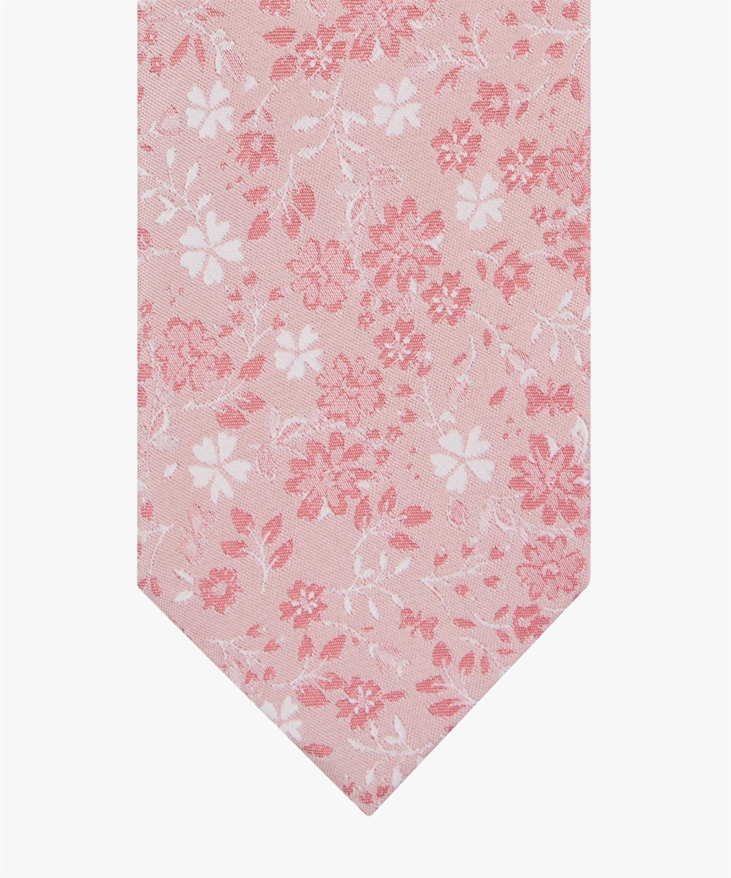 Tie silk woven Gammelrosa