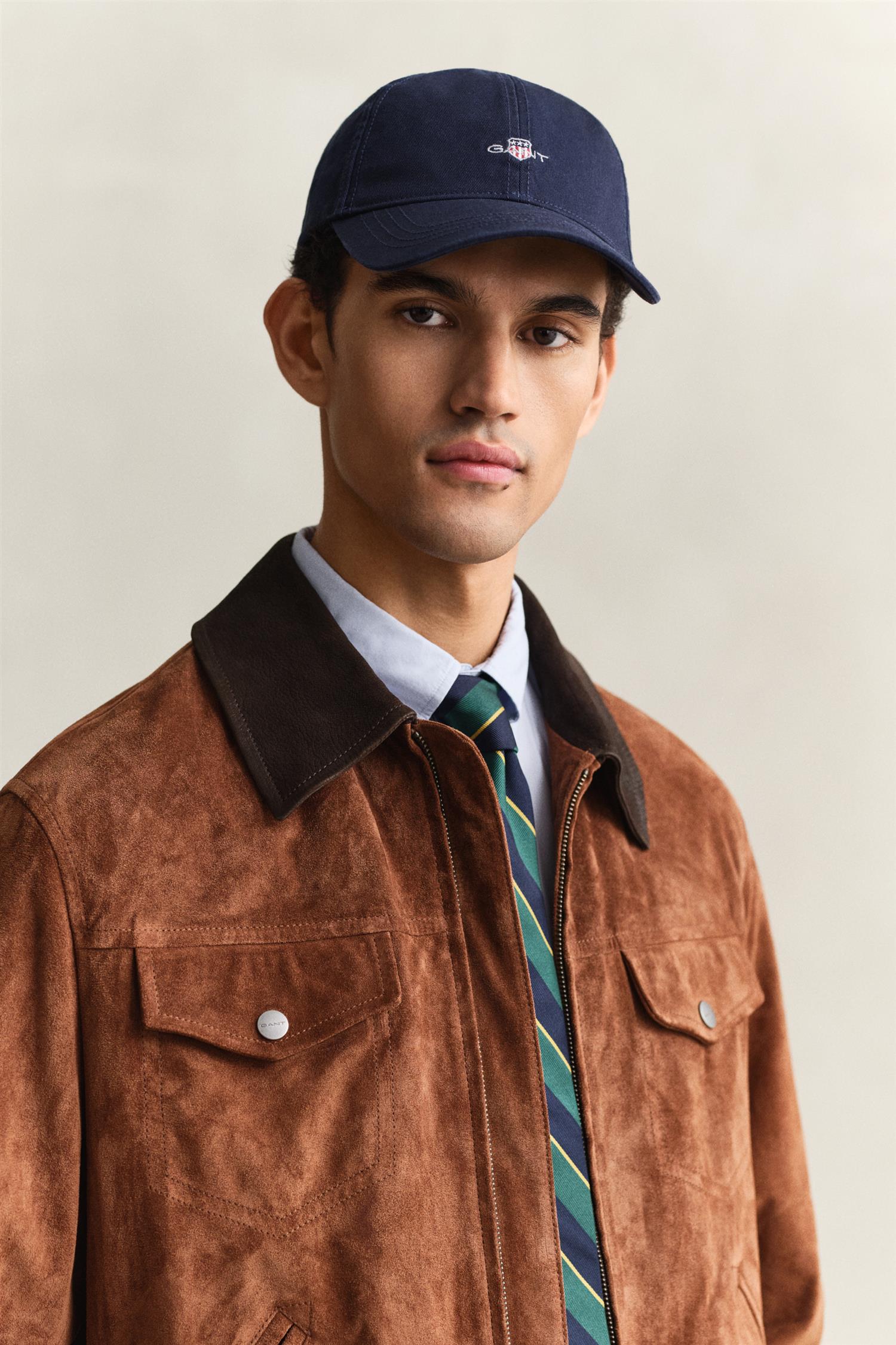 Shield Cotton Twill Cap Marine