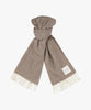 Scarf Wool Brown Brown