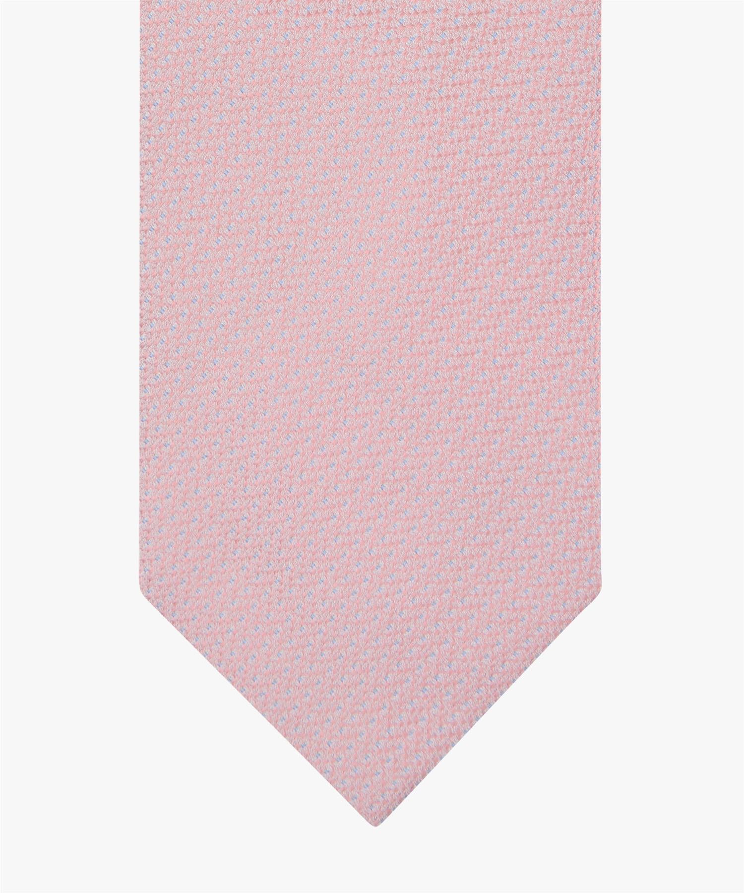 Tie silk woven Rosa