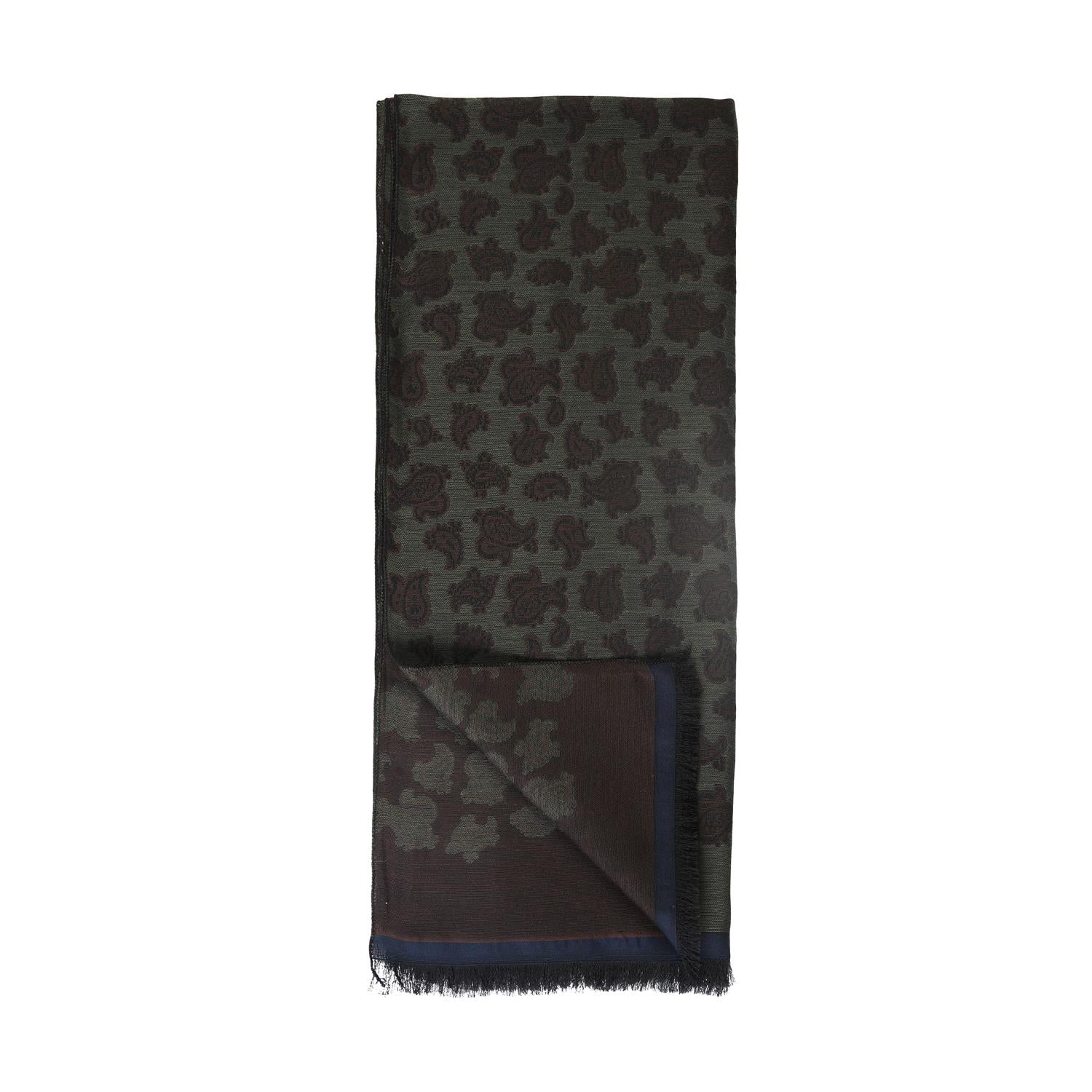 Double face scarf Grønn