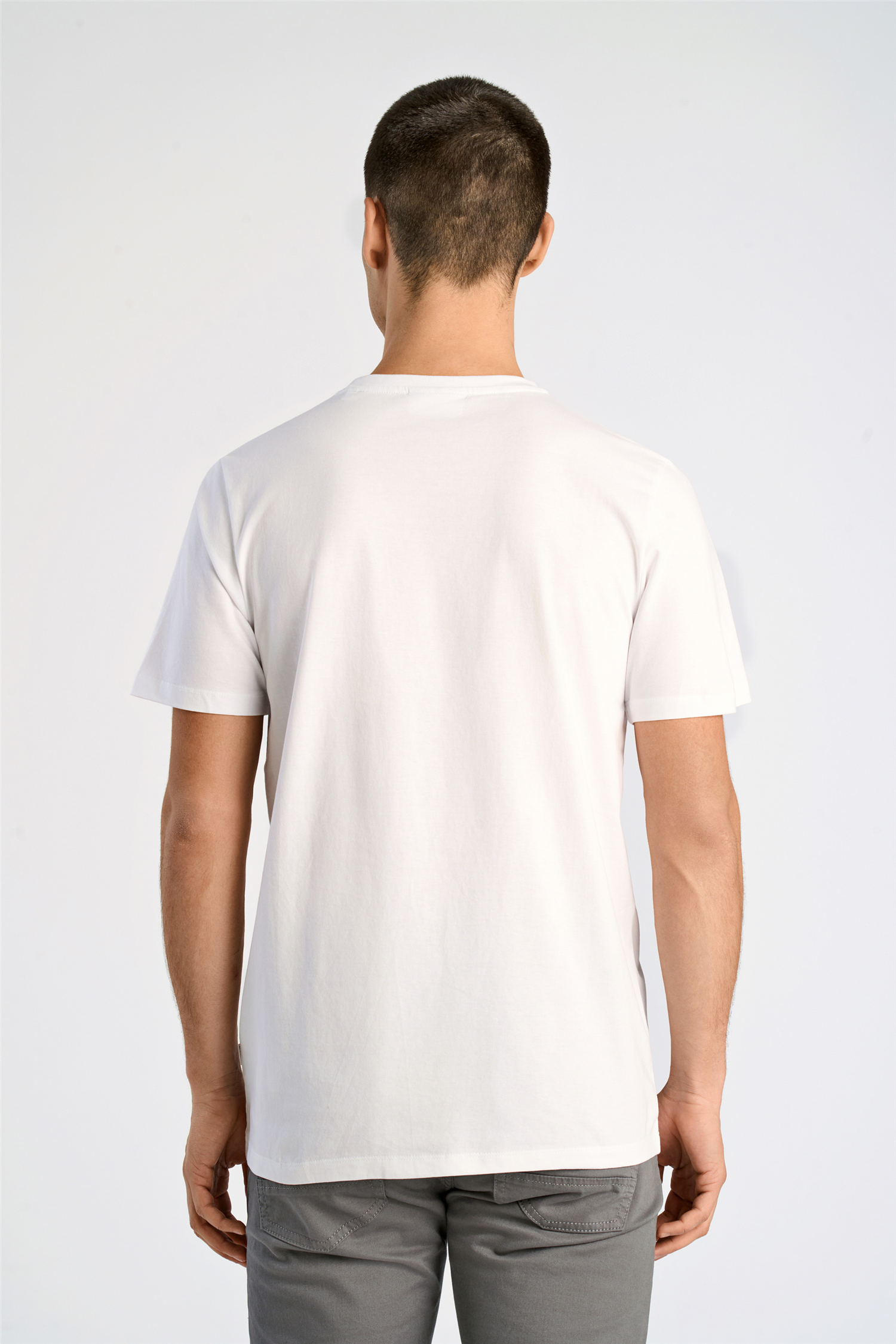 Basic tee S/S Pearl White