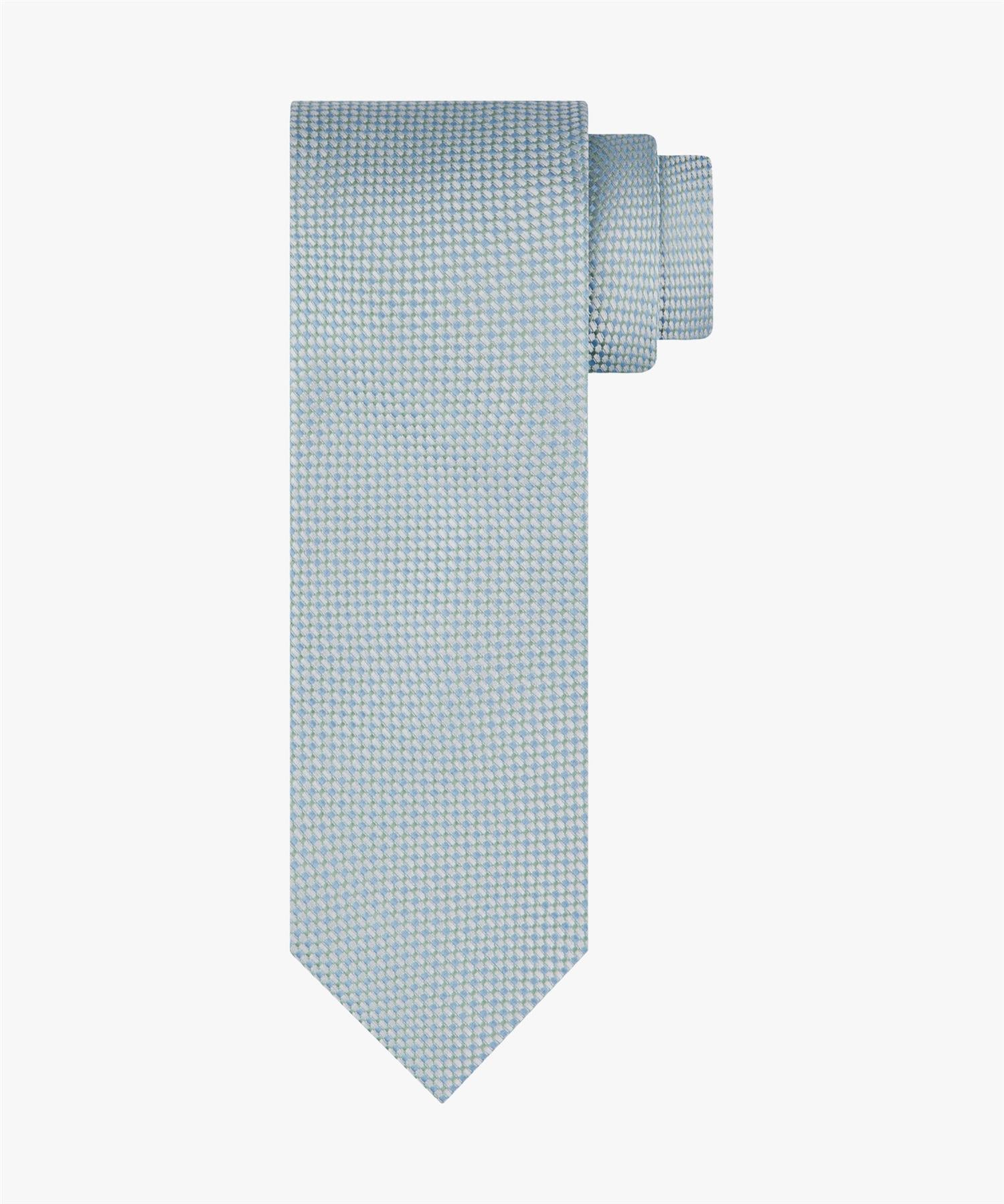 Tie silk woven Green