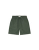 Check Seersucker Shorts Pine Green