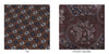 Amanda Christensen tie & pocket square box set Brown