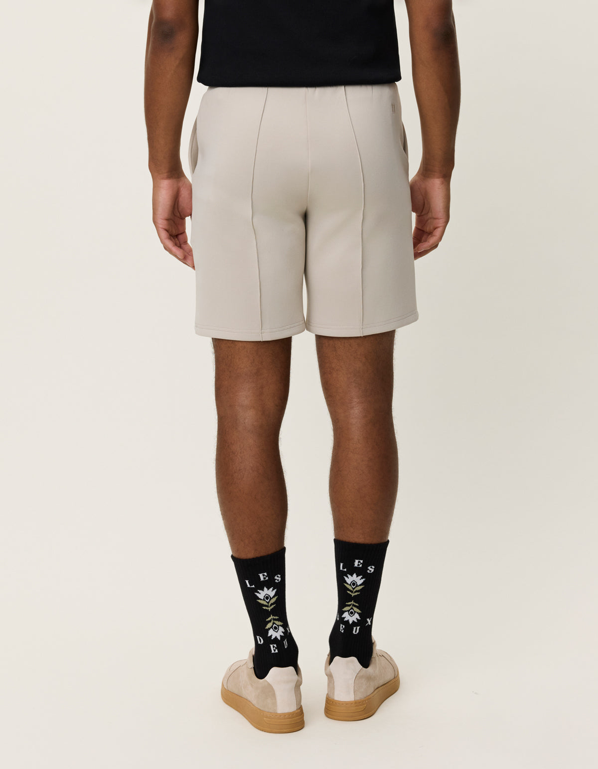 Ballier crew track shorts Light Sand