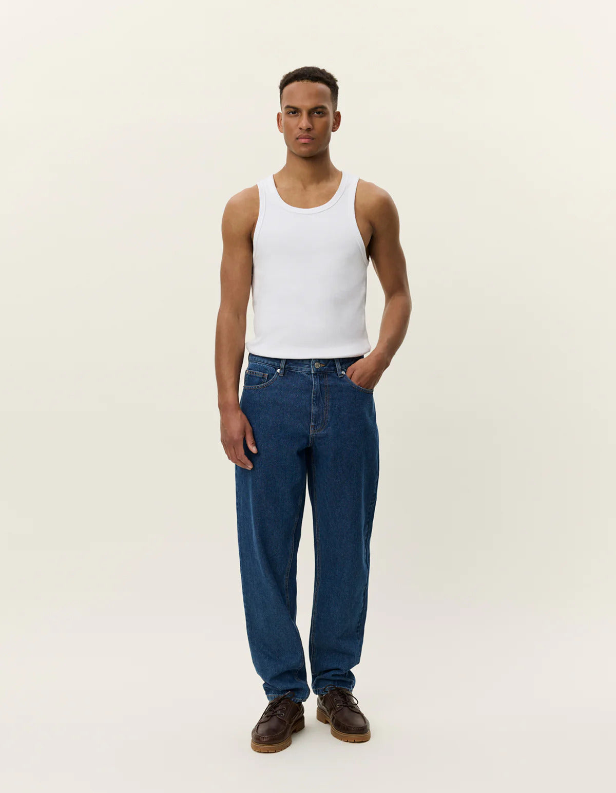 Ryder washed denim jeans Medium Indigo Wash