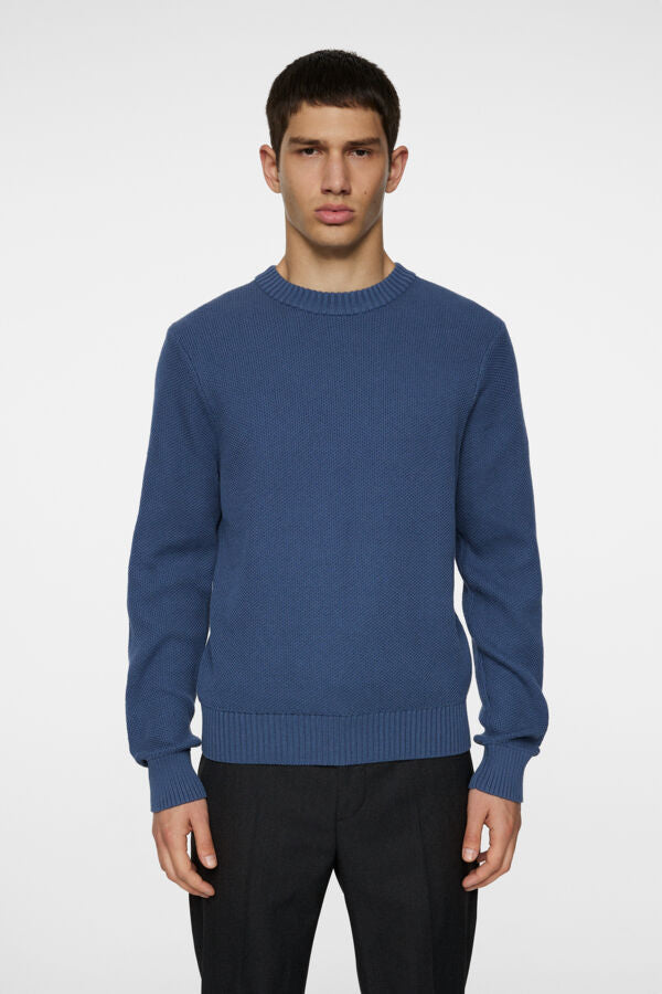 Oliver structure sweater Vintage Indigo