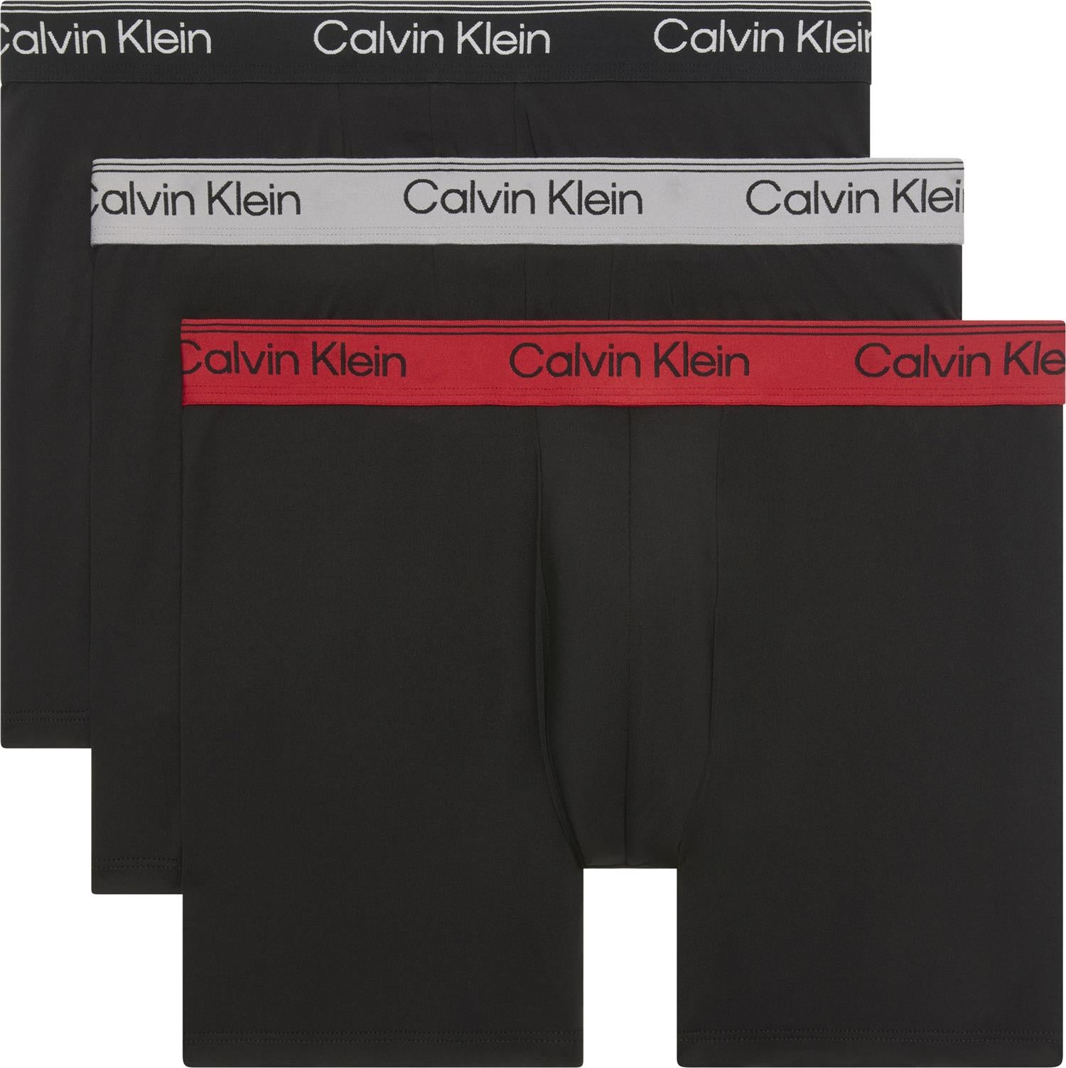 Boxer Brief 3pk Black/ Black W Sleet Wb/ Black W Ad