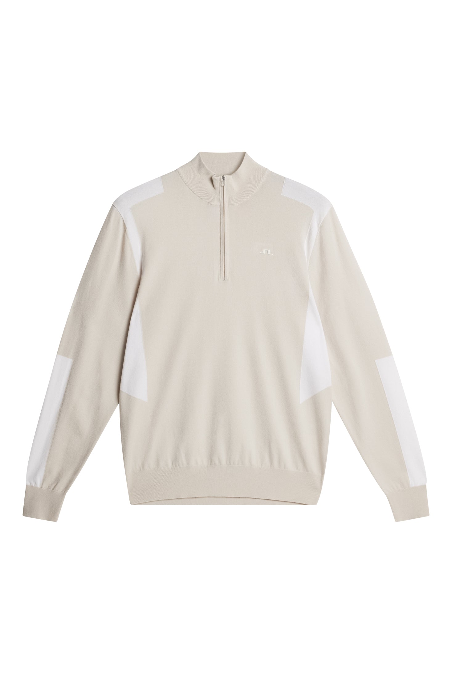 Kendrick Knitted Zip Sweater Moonbeam