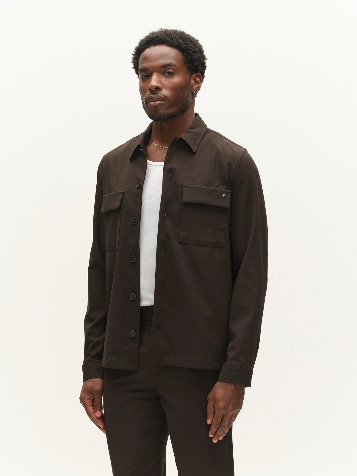 Gabtogger Push Phin Lsovershirt Grs Brown Slate