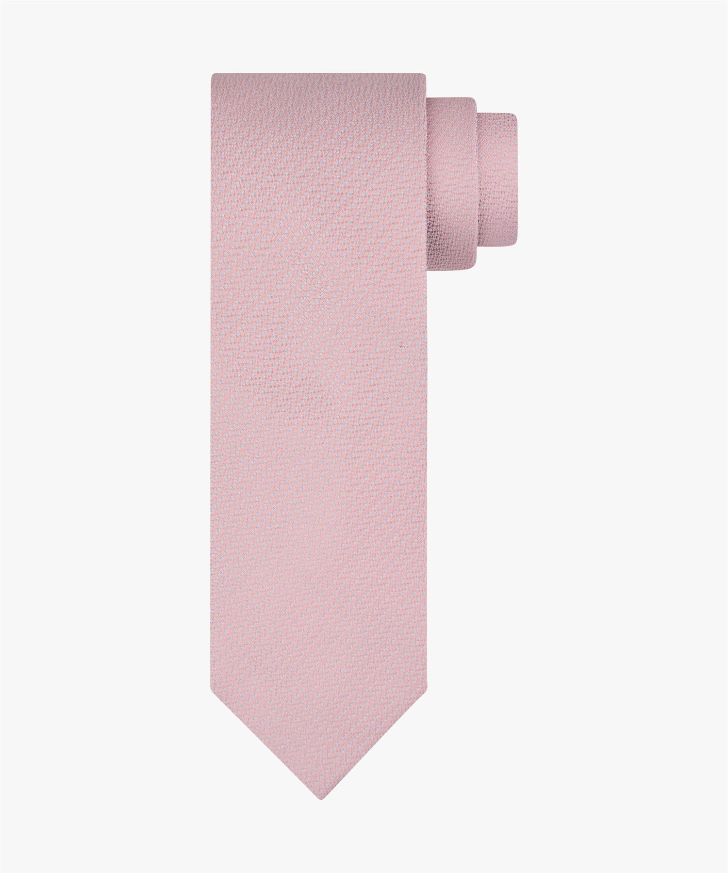 Tie silk woven Rosa
