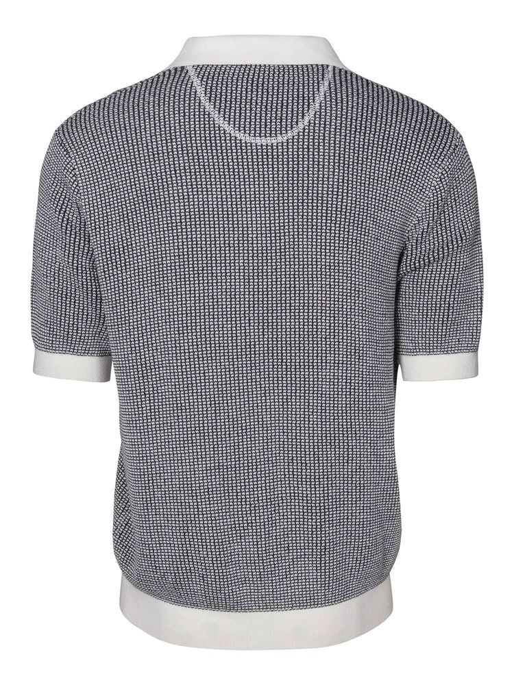 Fredric Knit Navy White