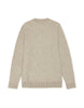 Melange V-Neck Knit Light Sand Melange