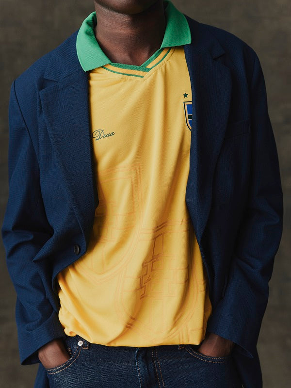 BRAZIL FOOTBALL JERSEY Vibrant Yellow
