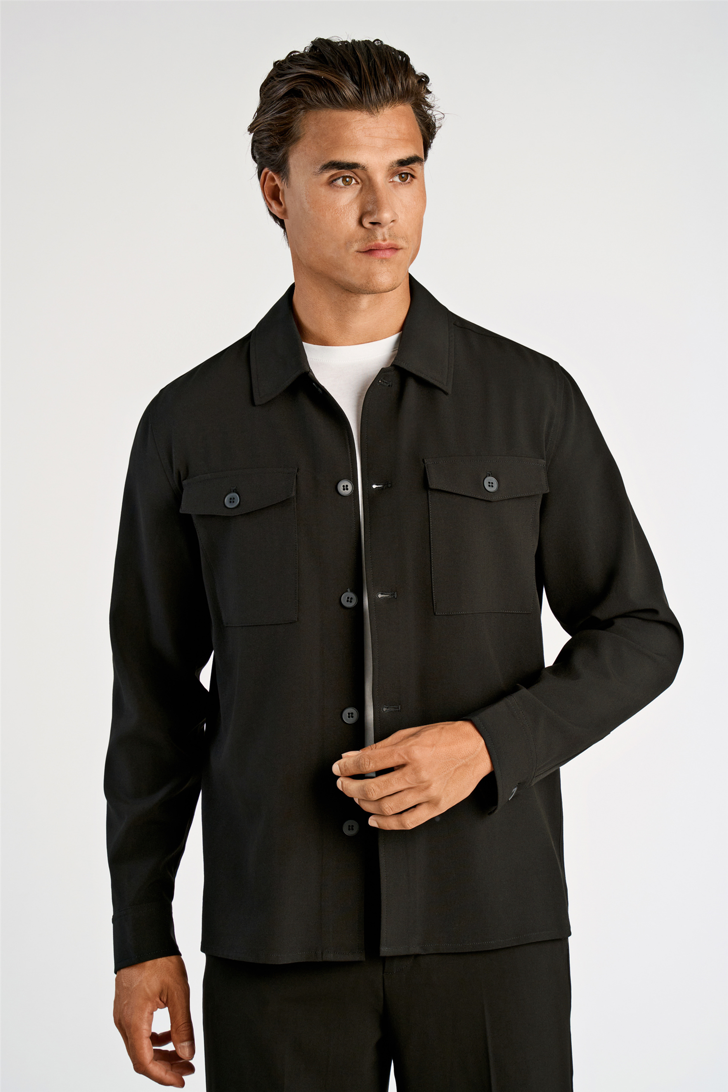 Superflex overshirt Black