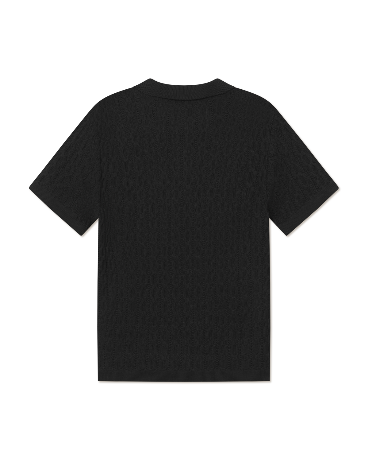 Garrett Knitted Polo Sort