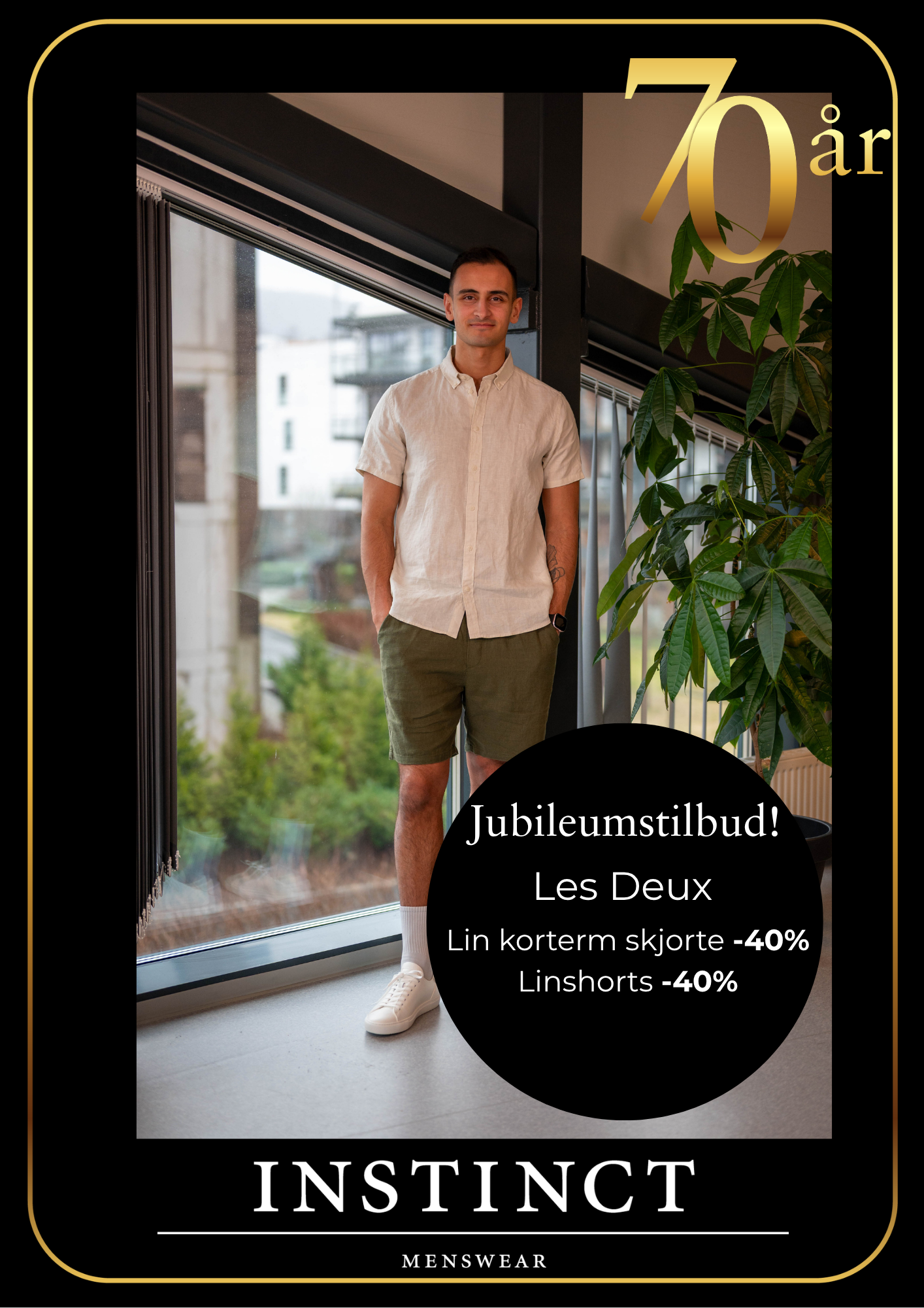 Konrad Linen Ss Shirt Ivory