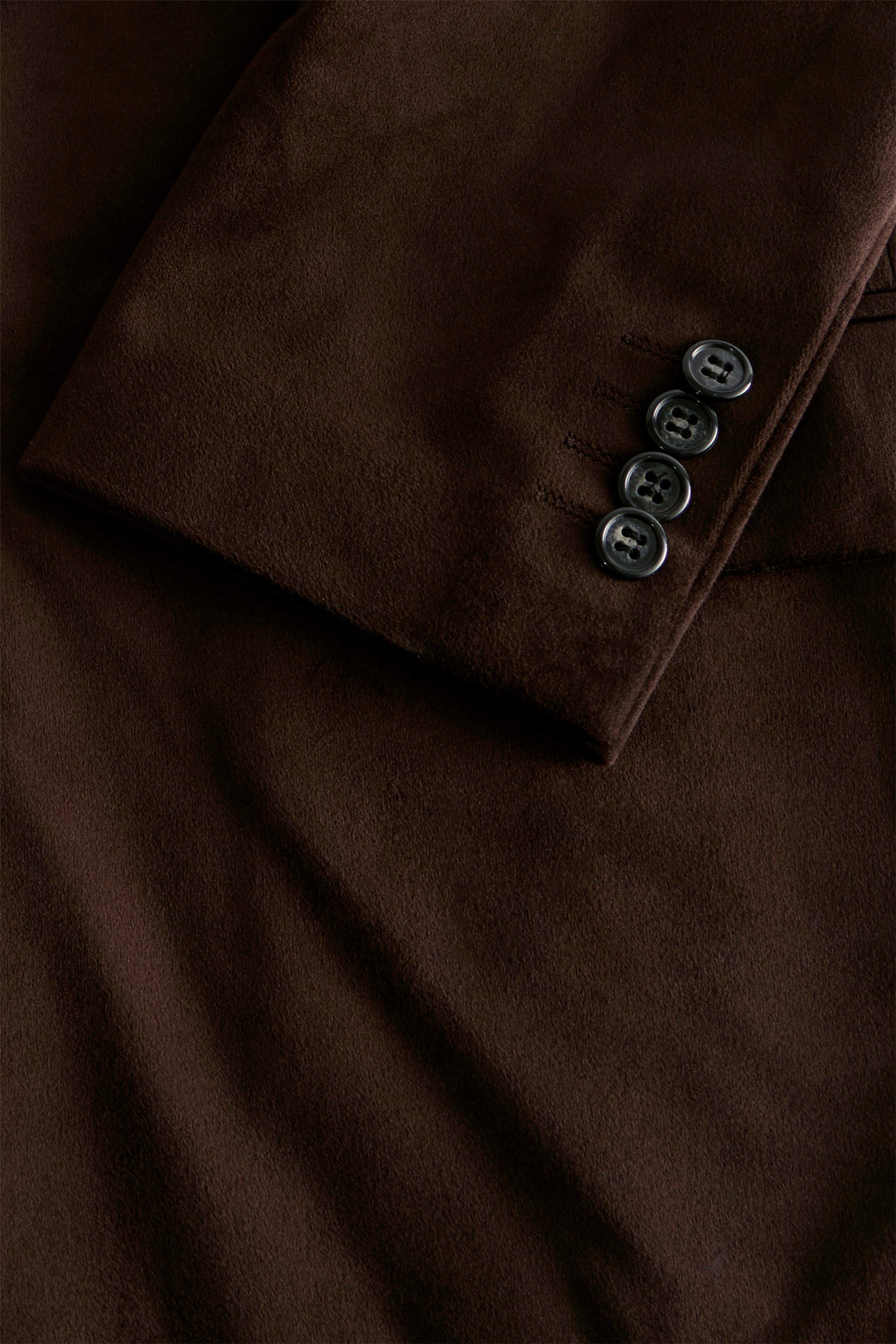 Velvet Tuxedo Suit Brown