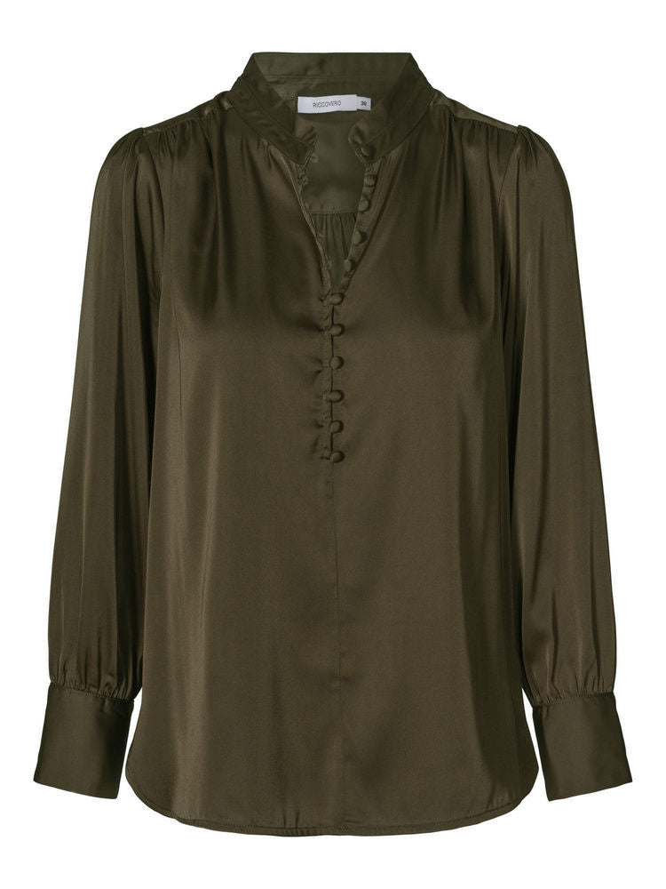 Charlotte Blouse Olive