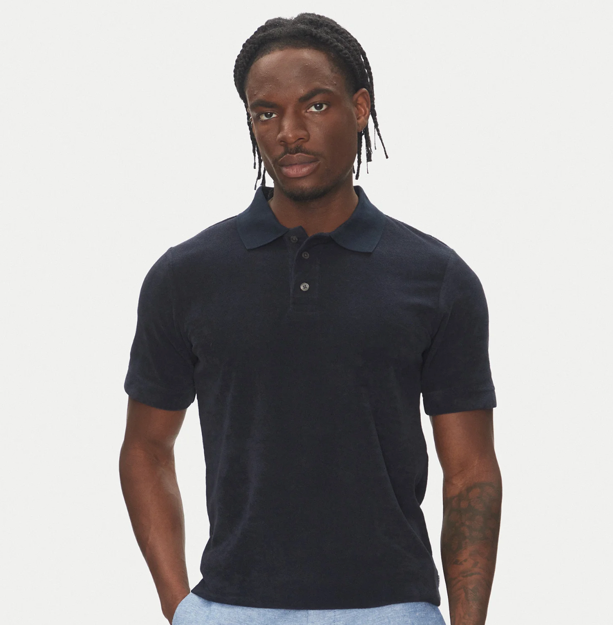 Towel Polo S/s Navy