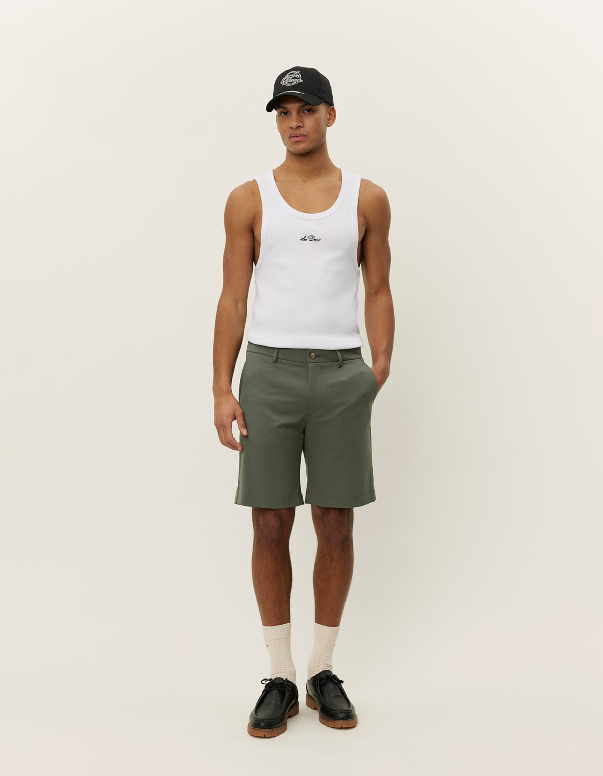 Como Light Reg Shorts - Seasonal Forest Green
